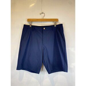 Into the AM Men's Daily Shorts Performance Stretch Navy Blue 9" Inseam Size 36